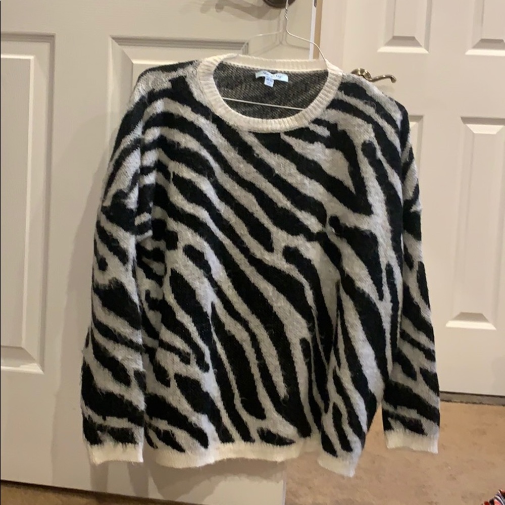 She & Sky zebra sweater